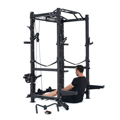 Экологически чистый и складной многофункциональный тренер Power Rack Squat Rack Smith Machine для дома