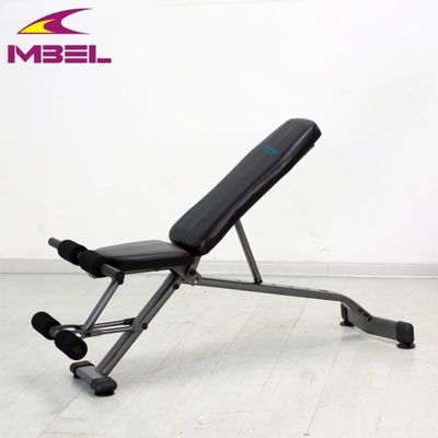 Регулируемое фитнес-оборудование для тренажеров Ab Sit Up Bench для эффективных упражнений Серый/Черный