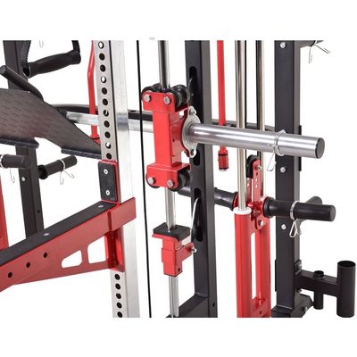 Мужская регулируемая фитнес-станция с штангой для силовой стойки Smith Machine и функционального тренера