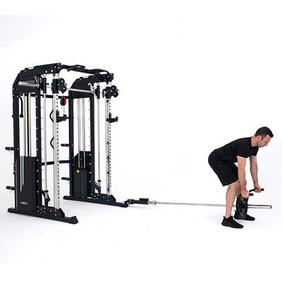 Внутреннее тяжелое оборудование X6 Gym Equipment Weightlifting Multifunctional Power Rack NW 378.2