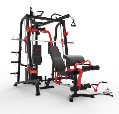 Фитнес-оборудование Smith Machine Leg Press Вертикальная стойка для приседания с концом Технология