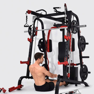 Полный набор многофункциональный тренер тренажерный зал Smith Machine Функциональный тренер оборудование Smith Machine