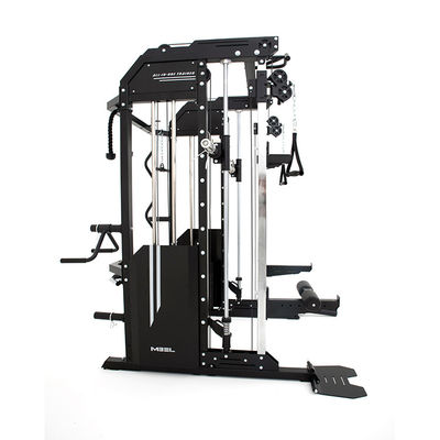 Красный многофункциональный тренер Power Rack Фитнес тренажерное заведение Фитнес тренажерное заведение Smith Machine Home Gym Station N.W. 378.2