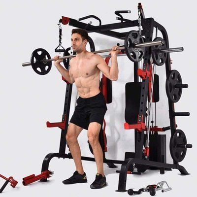 Загрузка портовой коммерческой машины Smith Gym оборудование для многофункционального обучения