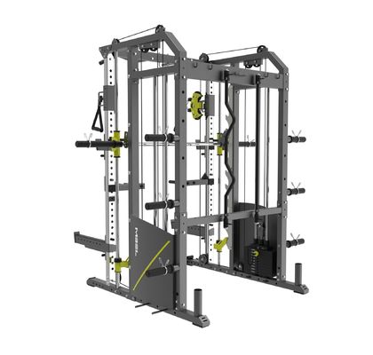 Smith Machine All In One Gym Equipment With Weight Stacks Мутли Функция Домашняя гимнастическая станция