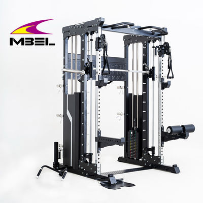 Бодибилдинг сделан простым многофункциональным приседанием Rack Smith Machine для улучшенных тренировок