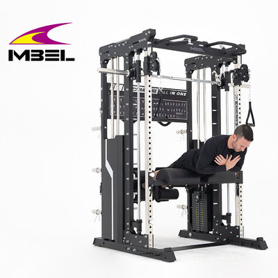 Бодибилдинг сделан простым многофункциональным приседанием Rack Smith Machine для улучшенных тренировок
