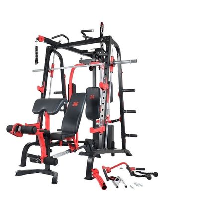 1391*1996*2180 Коммерческая приседательная стойка Smith Machine для многофункциональной силовой подготовки