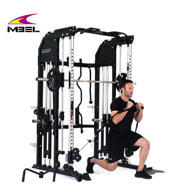 Черный все в одном многофункциональный Smith Machine Фитнес-оборудование для OEM ODM сервиса
