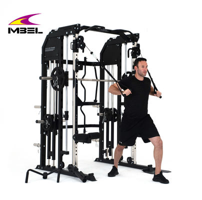 Черный все в одном многофункциональный Smith Machine Фитнес-оборудование для OEM ODM сервиса