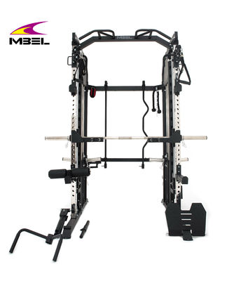 Черный все в одном многофункциональный Smith Machine Фитнес-оборудование для OEM ODM сервиса