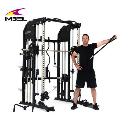 Мультифункциональная приседательная стойка Power Rack Smith Machine для домашнего фитнес-тренингового оборудования