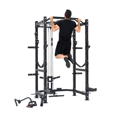 Экологически чистый и складной многофункциональный тренер Power Rack Squat Rack Smith Machine для дома